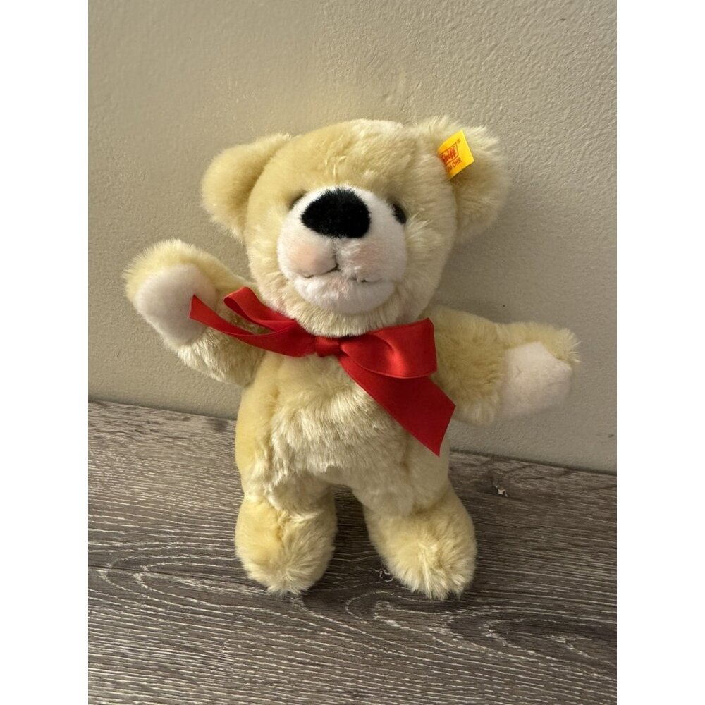 Steiff Animal Teddy Bear Tan Blond Color Plush B34